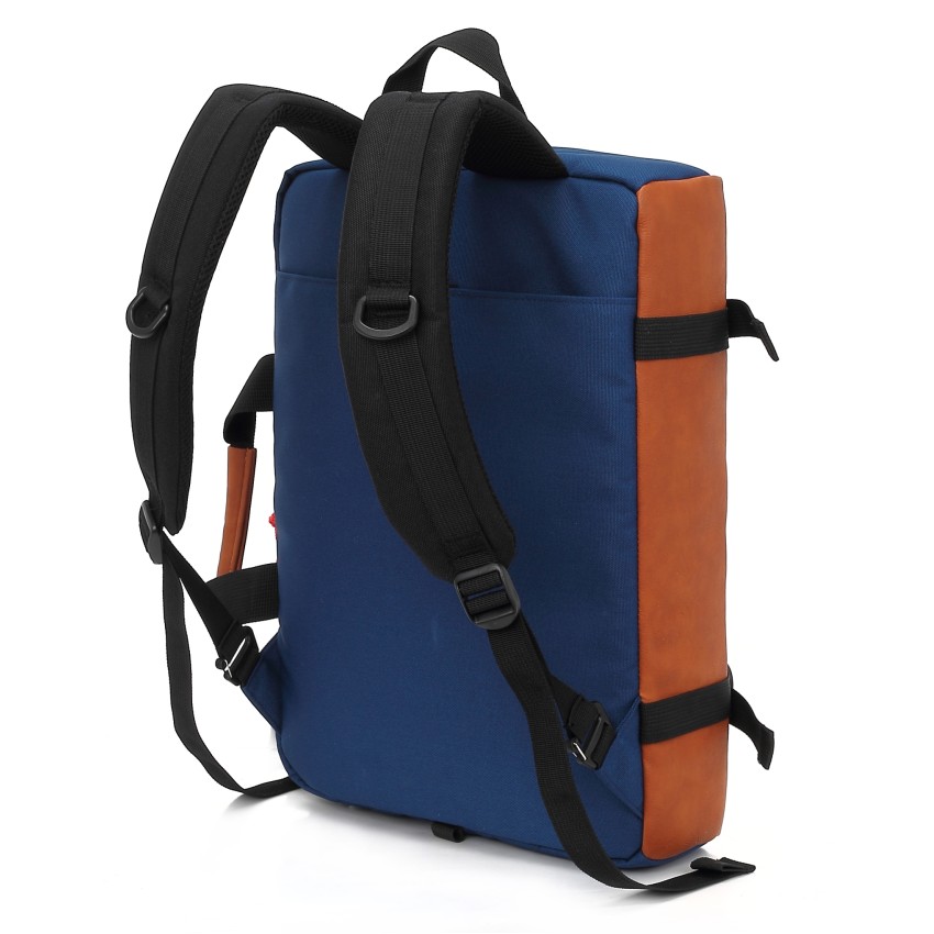 Kingslong multifunktion mænd dokumentmapper 15.6 tommer bærbar håndtaske mænds business crossbody messenger skulder bærbar rygsæk