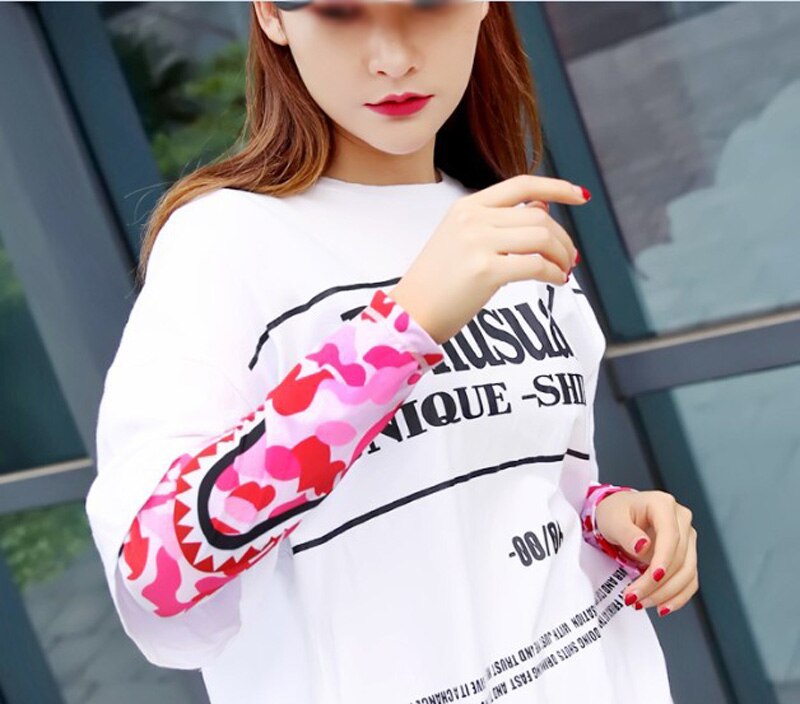 Motorcycle Arm Sleeve Sun Protection Arm Sleeves Breathable Ice Silk Arm Sleeve for Women Motorcycle Accessory: Pink
