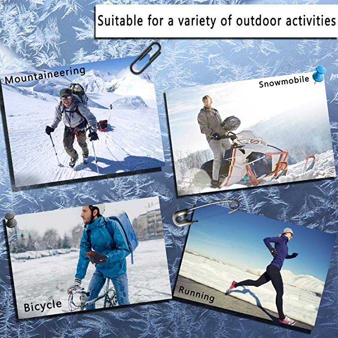 Winter warme handschoenen heren ski handschoenen snowboard handschoenen motorrijden winter touchscreen sneeuw windstopper unisex fiets handschoenen