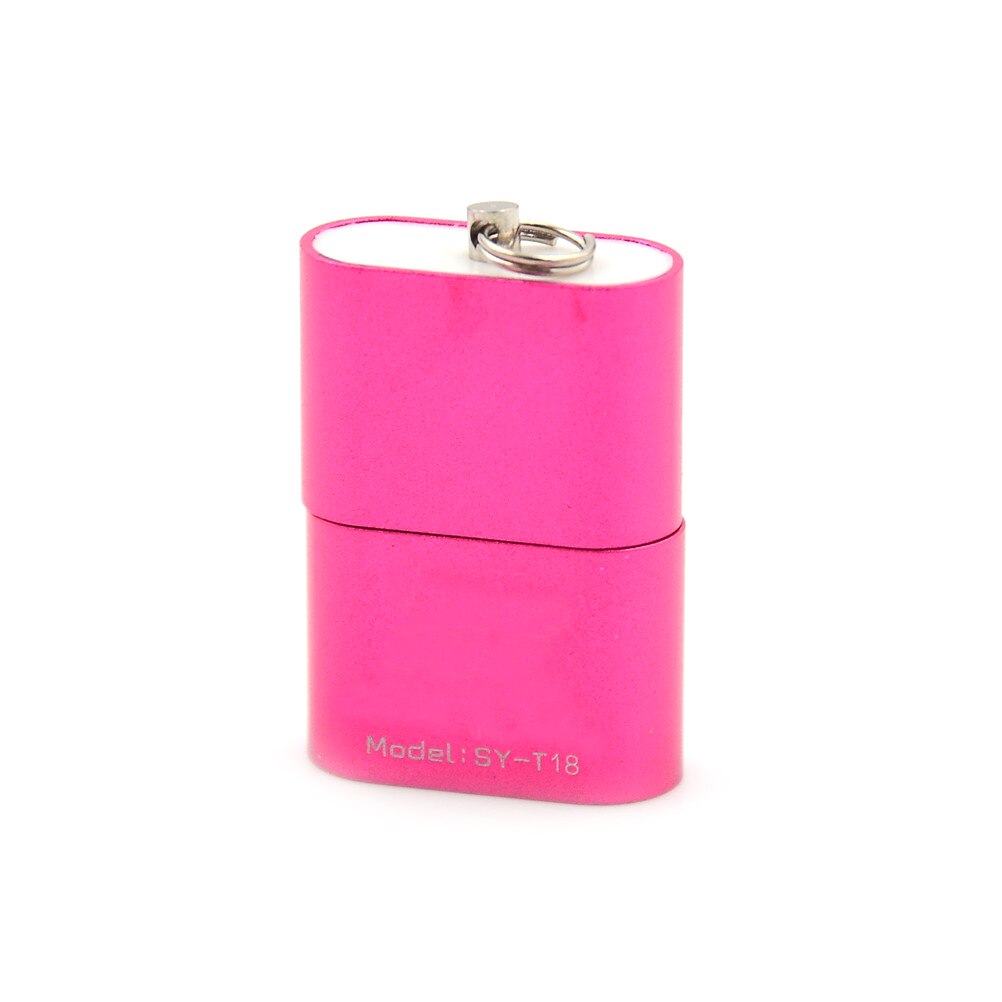 Mini-usb -2.0- speicherkartenleser-adapter mit hoher geschwindigkeit für micro-sd-, tf- und t-flash-speicherkarten (480 mbit 2.0 s) für tablets/smartphones (otg-adapter): Rose