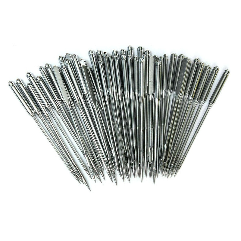 50Pcs Needles Gold Tail Multi-Size Side Opening Stainless Steel Darning Needle Hand Sewing Needles Embroidery Tool Diy Needle