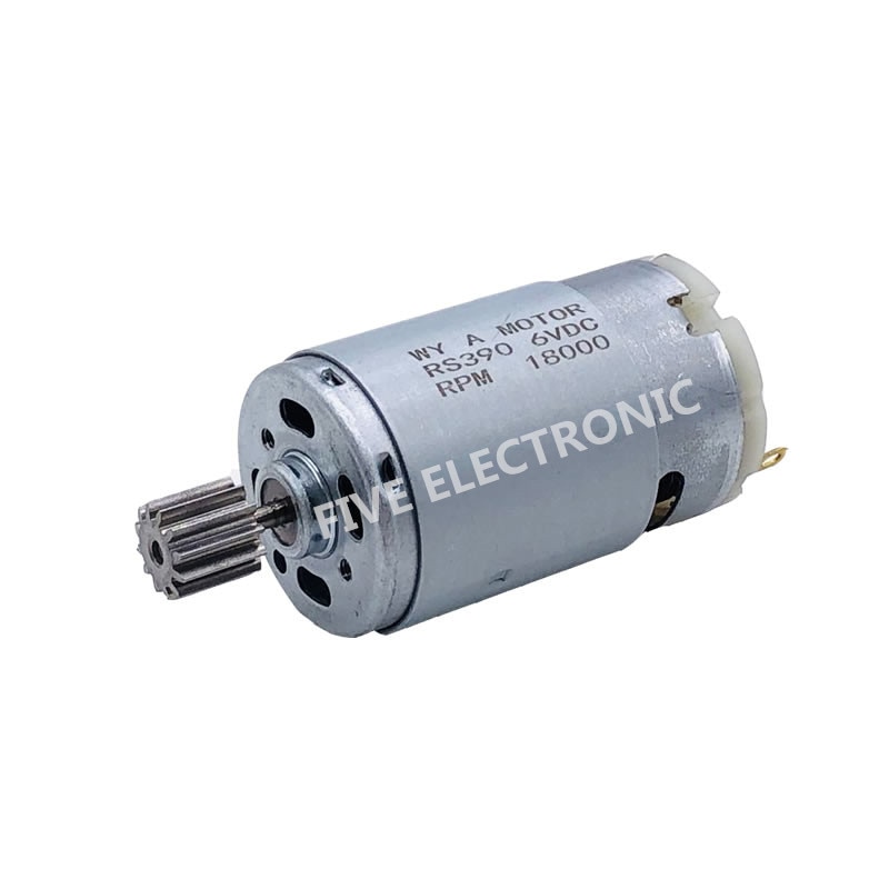 Boîte de vitesses de moteur électrique, moteur électrique RS390 à grande vitesse avec boîte de vitesses pour accessoires de jouets de motos de voiture électrique pour enfants(12V 20000RPM Boîte de vitesses de moteur électrique, moteur électrique RS390 à grande vitesse avec boîte de vitesses pour accessoires de jouets de motos de voiture électrique pour enfants(12V 20000RPM
