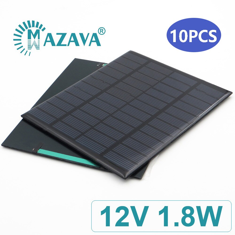 12 V 1.5 W Solar Cells 1.5 2 2.5 3 4.2 7 W Outdoor Charger 12V Battery Home Solar Panel Polycrystalline Silicon 11.1V: 1.8W