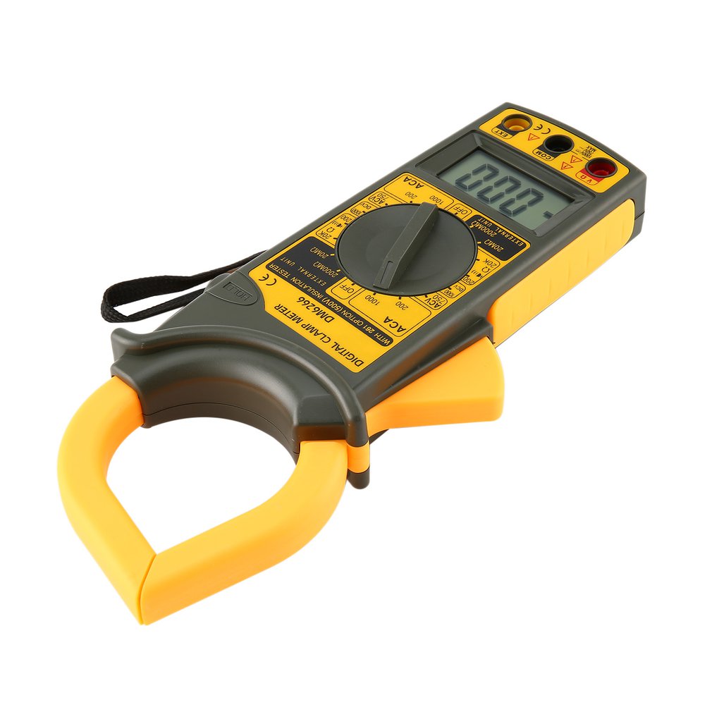DM6266 2000 Counts Digital Clamp Meter Digital Amm... Grandado