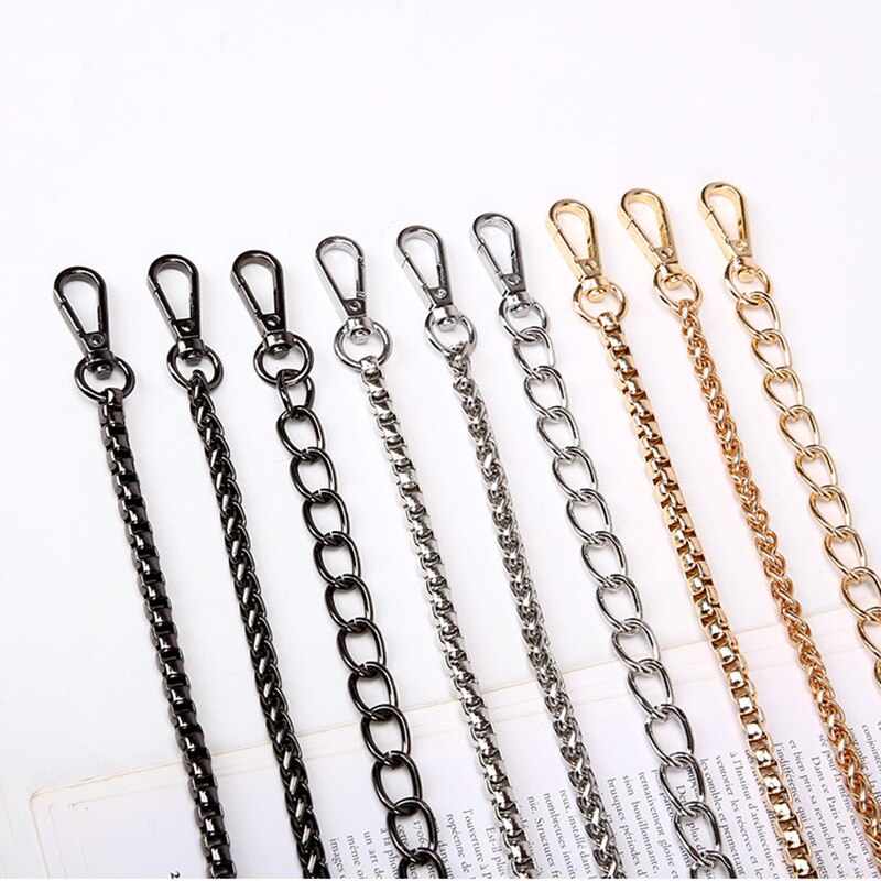 Bag Chain Strap Belt Hardware Shoulder Handbag Metal Replacement Bag Part DIY Strap Accessories for Women Chain Bag