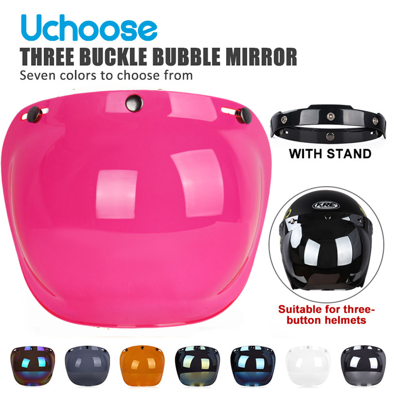 offen Gesicht Helm Visier Motorrad Helme blasiert Visiere Hochklappbare Motorräder Visier Capacete Objektiv Motorrad Helm Zubehör