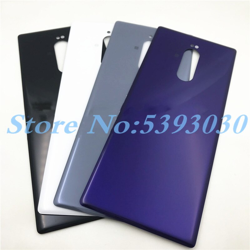 Originele Voor Sony Xperia 1 XZ4 J8110 J8170 J9110 Glas Terug Batterij Cover Achterdeur Terug Case Behuizing Case reparatie Onderdelen