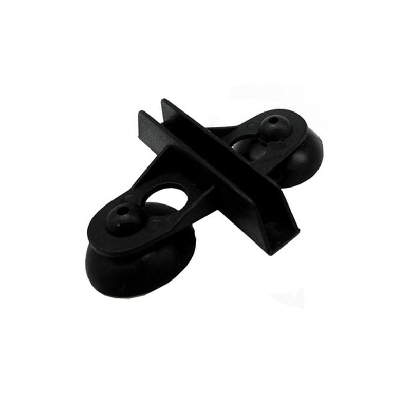10 Stuks Aquarium Isolatie Klem Aquarium Fish Tank Divider Zuignap Divider Plastic Sheet Houder Vis Product: black