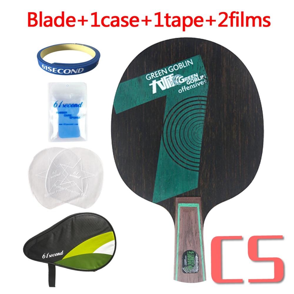 Friendship 729 Master series table tennis racket Green goblin 5/7 Ebony ebony 5 7 OFFENSIVE attack: 7 CS with HM 1case