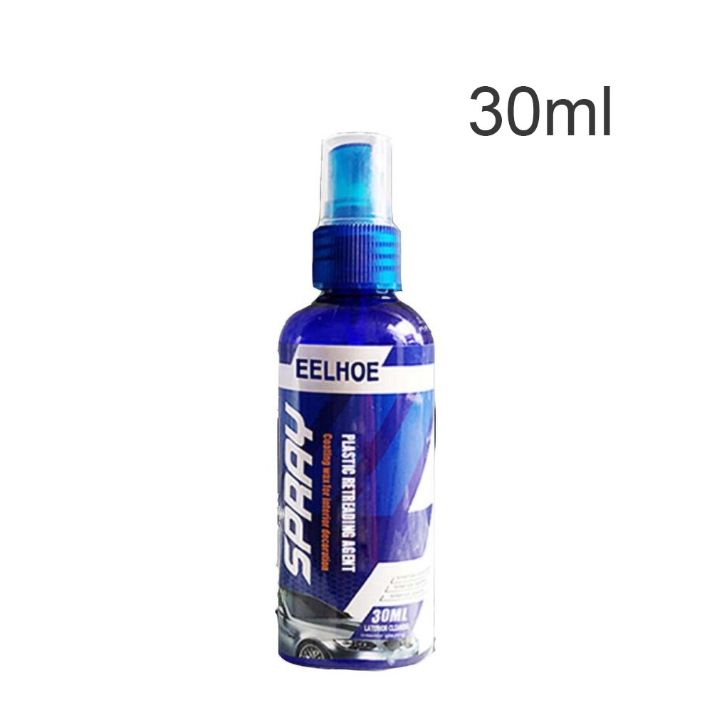 30ML/100ML Plastic Restorer Car Exterior Interior Coating Agent Plastic Rubber Restore Agent: 30ml