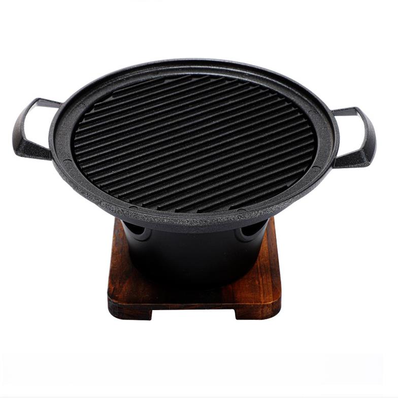Mini barbacoa de estilo japonés, estufa de Alcohol, individual, sin humo, placa de parrilla para barbacoa al aire libre, herramientas de carne: Default Title