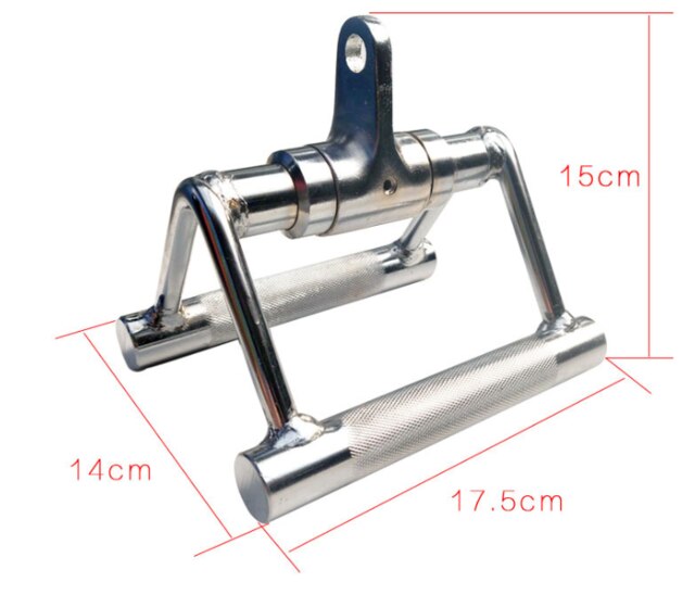 V-shaped handle big bird fitness equipment sitting posture rowing back strength training T bar rowing handle: 2