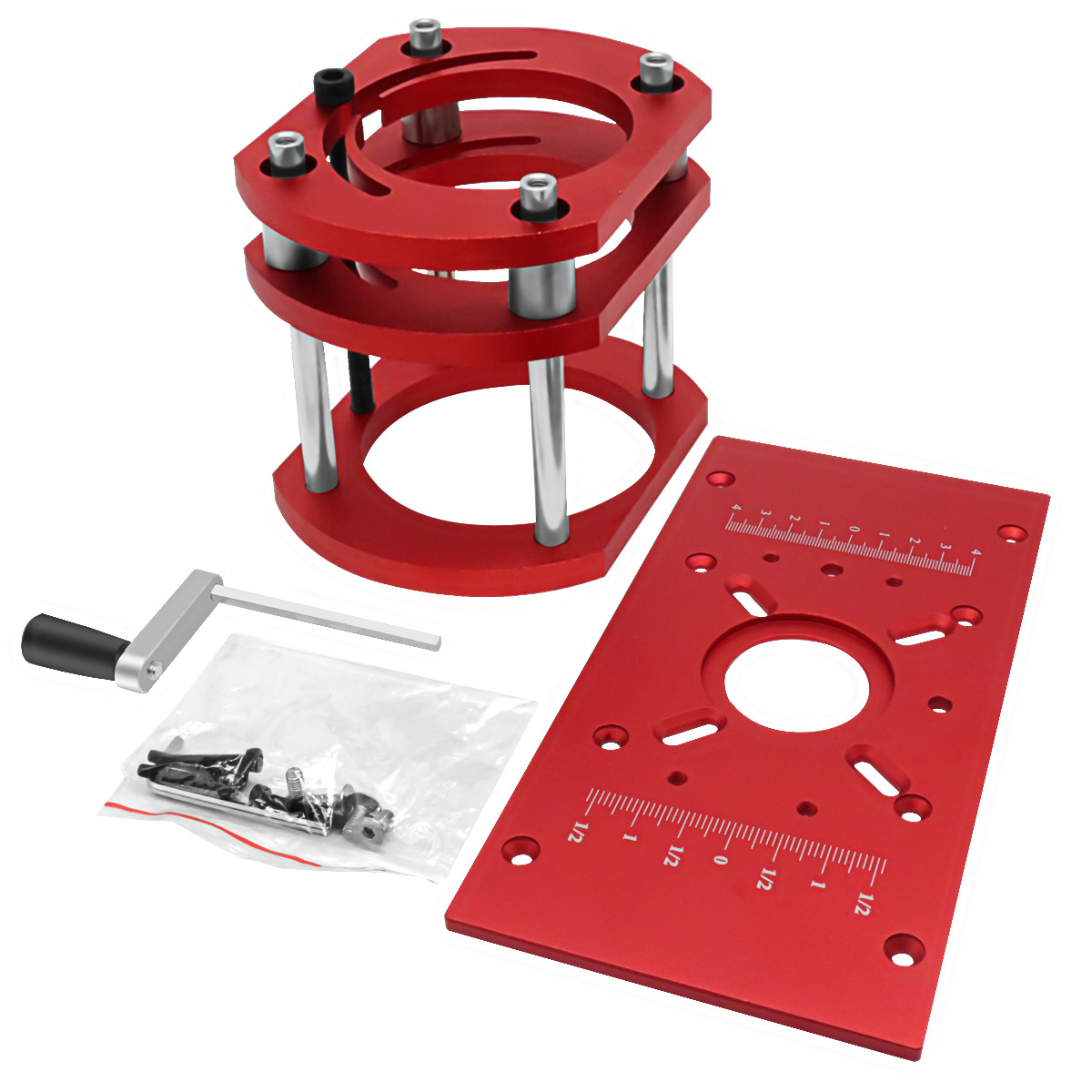 Router Lift with Fixed Base - Aluminum Router Inse... – Grandado
