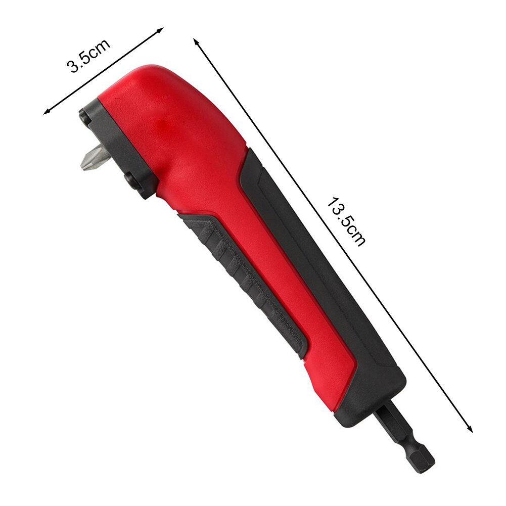 90 degree right angle drill guide corner screwdriver bit electric screwdriver hex wrench bit woodworking tool