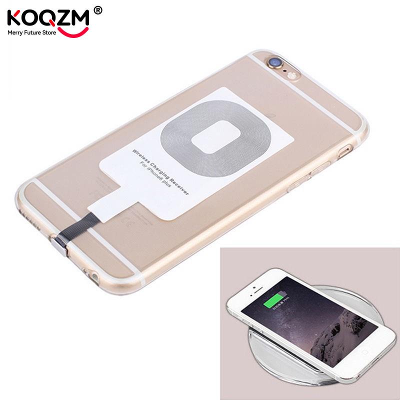 Snelle Qi Draadloze Oplader Ontvanger Voor Iphone 6 7 Plus Universele Opladen Adapter Receiver Pad Coil Voor Micro Usb Type-C Telefoon