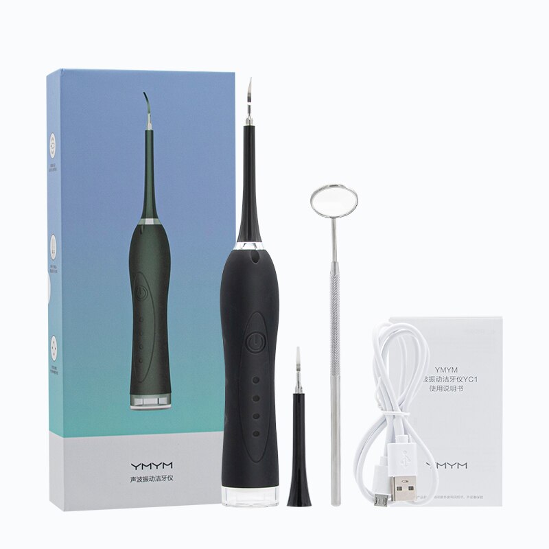 Xiaomi dr.bei elektrisk scaler tandbørste ultralyd tand tandsten fjerner hvidere tænder pletter tandsten fjerne værktøj: Default Title