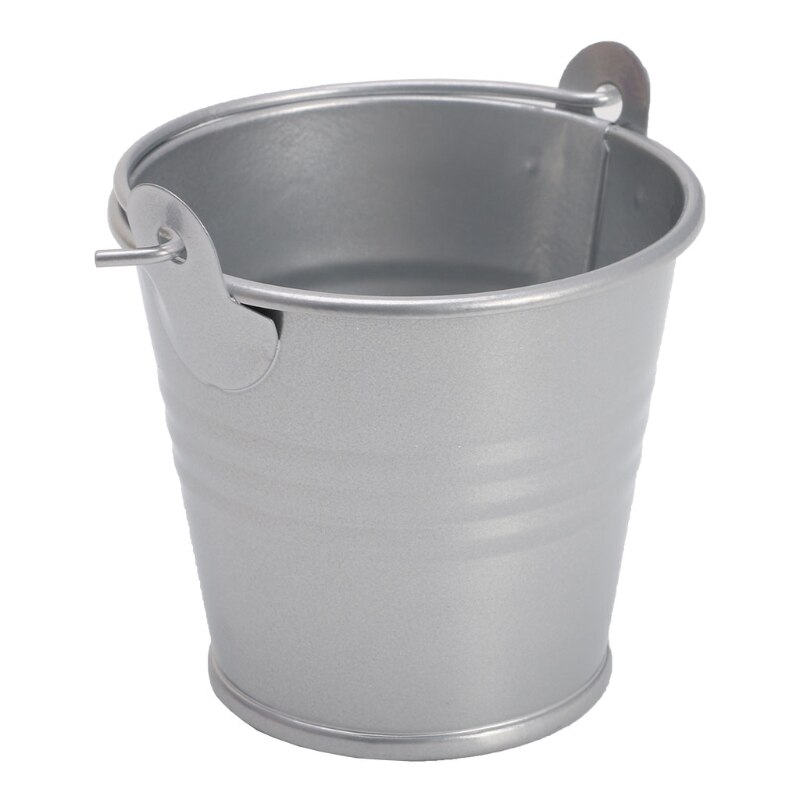 Mini maceta de Metal con forma de barril, maceta para plantas suculentas, decoración para el hogar y la Oficina