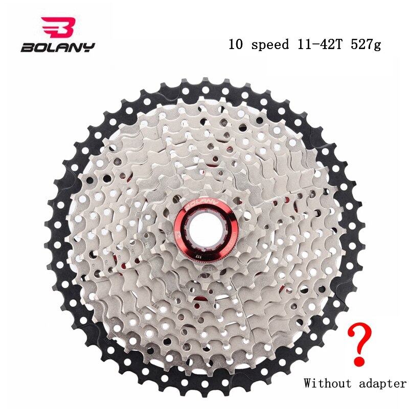 Bolany fietscassette 9 10 11 speed mtb fiets freewheel 11-40t/11-42t / 11-46t / 11-50t / 11-52t voor alivio / deore / slx / xt: 10s 11-42t