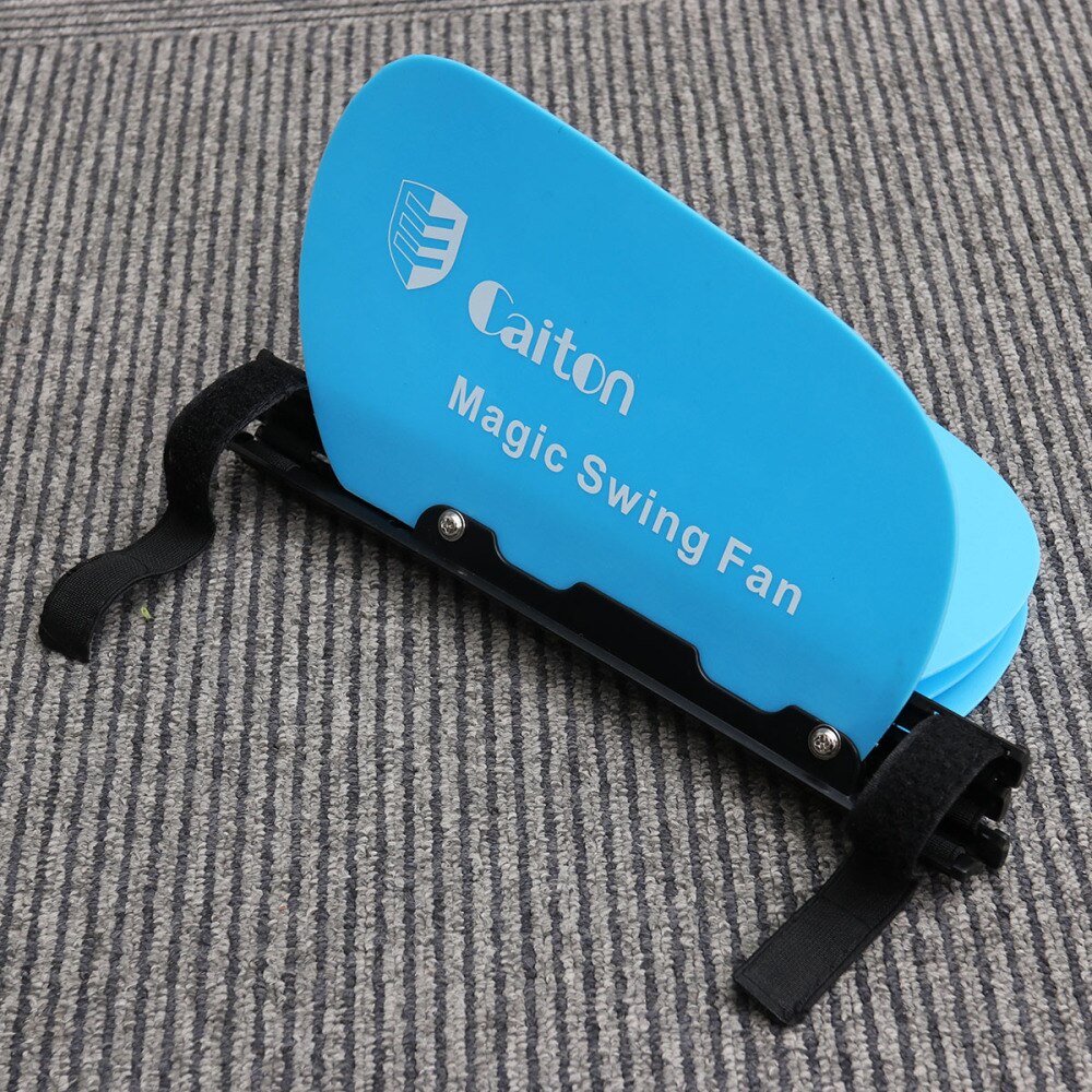 A207 Portable Golf Magic Swing Fan Practice Fan Golf Trainer Accessories (Blue)