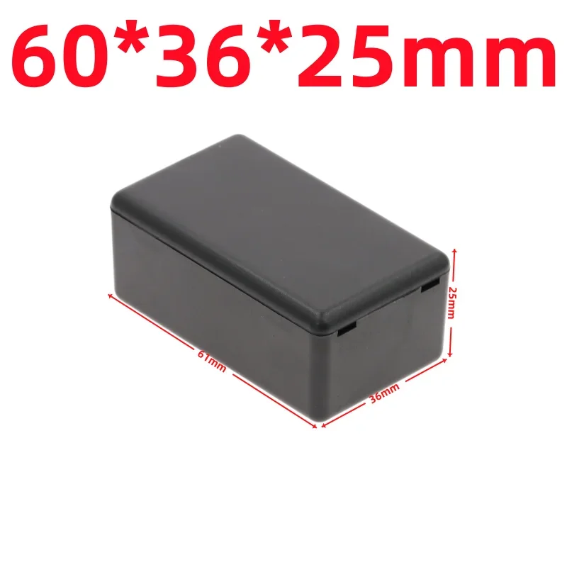 1pc Waterproof Black/white Housing Instrument Case ABS Plastic Project Box Storage Case Enclosure Boxes Electronic Supplies: Dark Grey