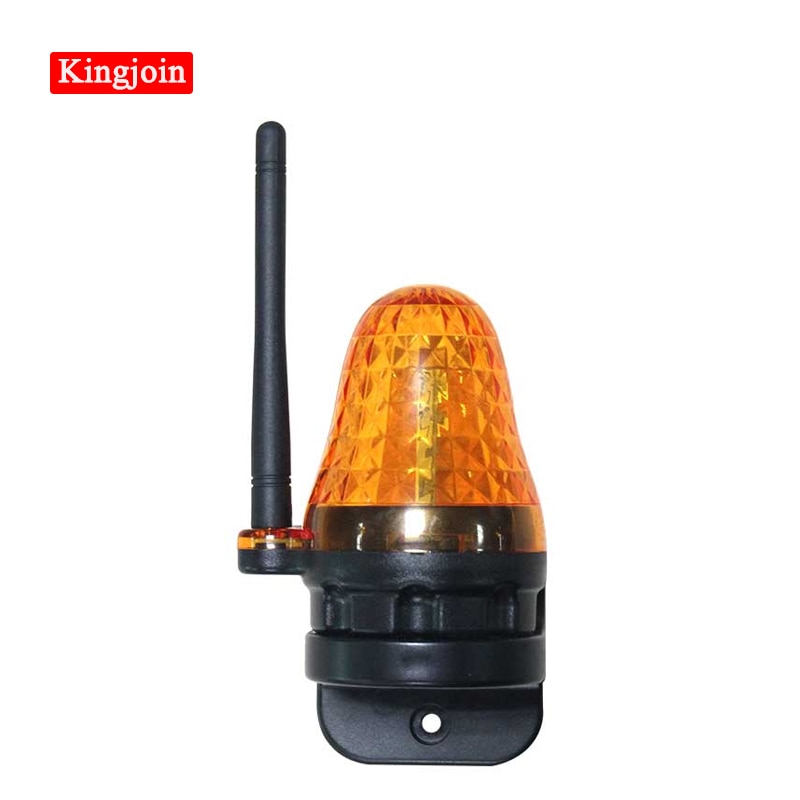 Universal 12v 220v udendørs led signal alarm lys strobe blinkende nødadvarselslampe vægbeslag til automatisk portåbner