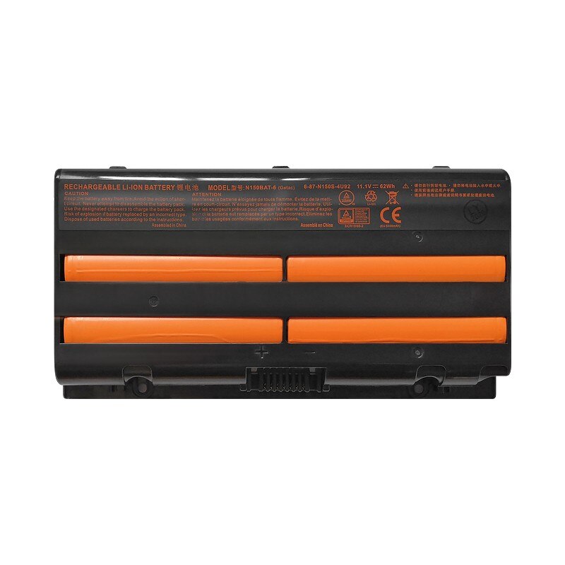 N150BAT-6 Laptop Battery for Clevo N151SD N150BAT-6 N170SD N150SD N155S 6-87-N150S-4292 11.1V 62Wh