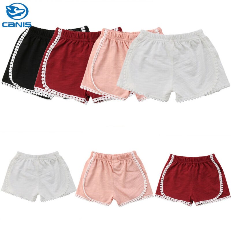 Culottes bouffantes décontractées en coton pour enfants, culottes d'été à la pour bébés garçons et filles