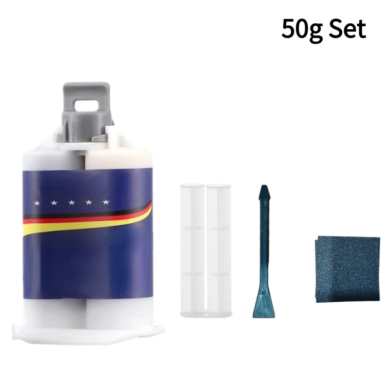 Strong Metal Repair Glue High Strength AB Glue Cold Welding Glue Magic Plastic Repair Industrial Repair Agent AB Glue Sealant: green