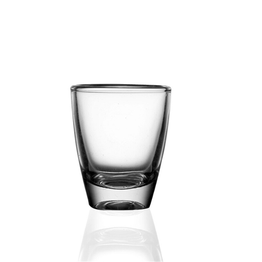 Blei-freies glas schnaps becher Schluck tasse dicke Basis Felsen becher kugel becher schnaps serie