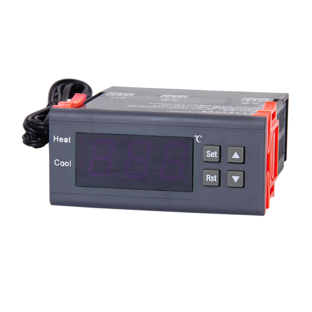 12V Digital LED Temperatur Regler Thermostat + Sensor MH1210A-40 zu 120deg