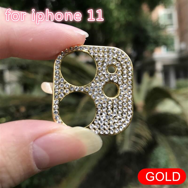 Bling Diamond Camera Lens Protector For iPhone 11 Pro Max Glitter Rhinestone Camera Protective Ring For iPhone 11 Pro Max Cover: 4