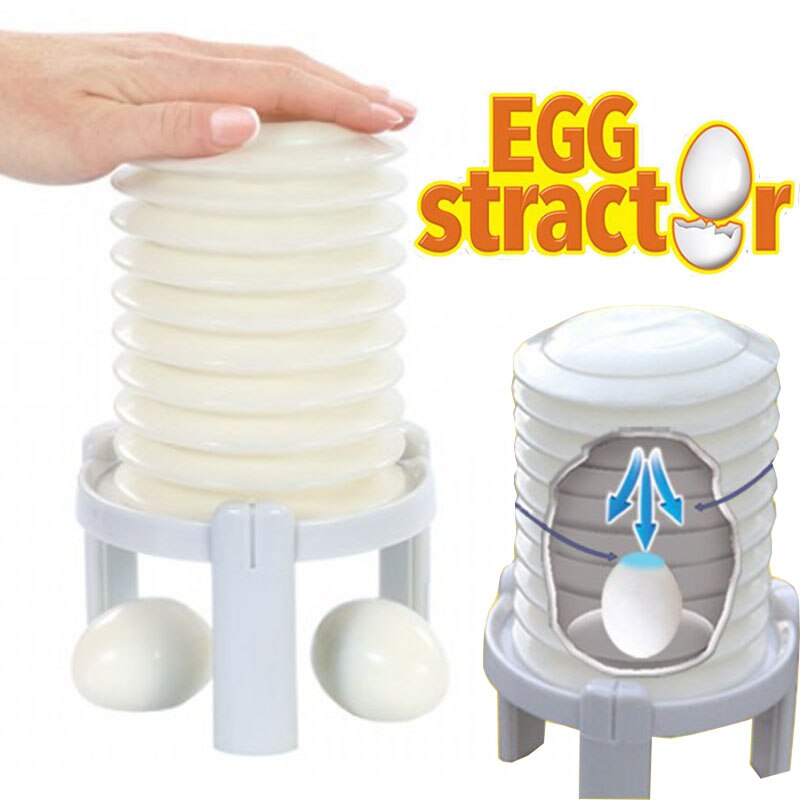 1Pcs Hard-Boiled Egg Shell Tools Egg Stractor Remove Peeler Magic Amazing Eggshell Machine Egg Scissors Tools Kitchen Tools