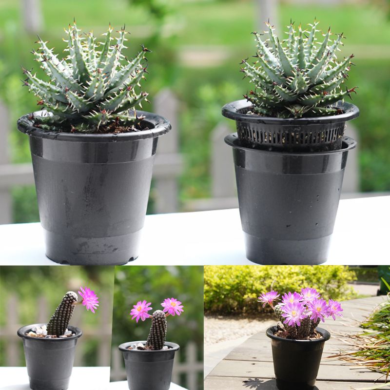 Mesh Pot Net Orchid Hydroponic Flower Basket Planter Container Home Garden Decor