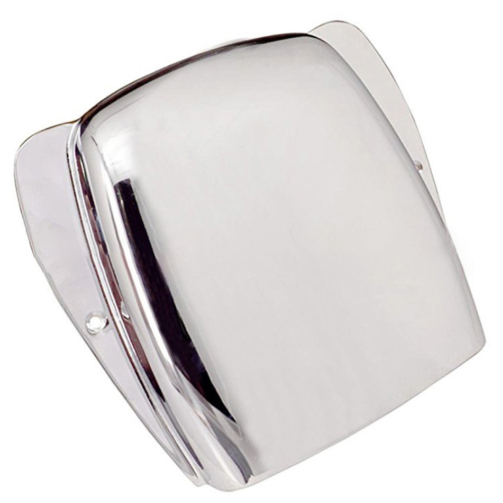 Chrome Plated Short Steel Bridge Cover Protector for Jazz Bass Electric Bass Guitar Part Replacement