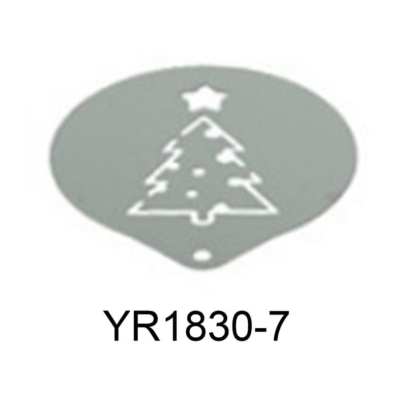 Koffie Stencils Rvs Koffie Decorating Stencils Sjabloon Voor Latte Cappuccino Cupcake Cookie Stencils