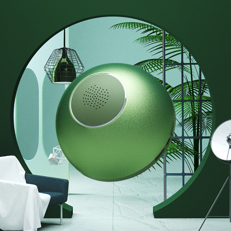 GX. Diffuseur purificateur d'air à l'ozone désinfecteur batterie désodorisant désodorisant enlever le stérilisateur d'air au formaldéhyde tue les bactéries: Green
