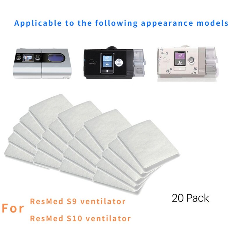 Cpap Luchtfilter-Ultra Fijne Wegwerp Vervanging Filters Voor Cpap Machines -20 Filters