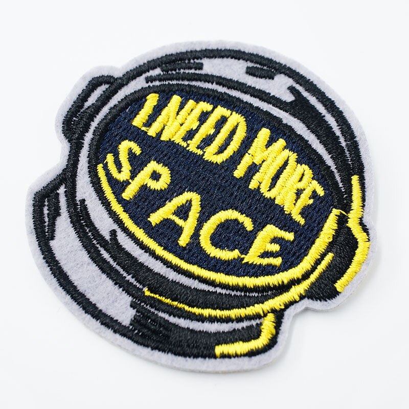 Ik heb nodig... maat :6.2 x 6.3cm stoffen strijkpatch badge geborduurde badges abstracte kinderpatches voor kleding stickers 0107