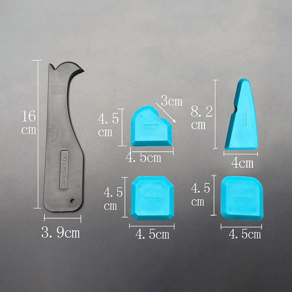 Big 5Pcs Scraper Tool Kit Grouting Set Smoothing Trowel Grout Remover Silicone Joint Joint Filler Smoothing Spatula