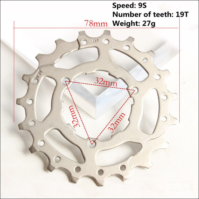 mountain bike cassette flywheel 9S 11T-19T full range of flywheel repair parts compatible with SHIMANO/SRAM/SunRace