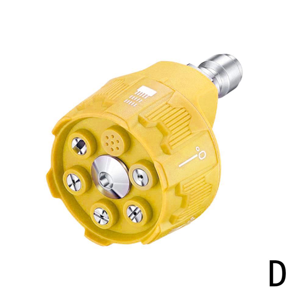 Boquilla de pulverización Universal para lavadora de alta presión, 4000Psi, 0 15 25 40 65 grados, rotación, riego, enjuague, boquilla de jabón, punta para jardín