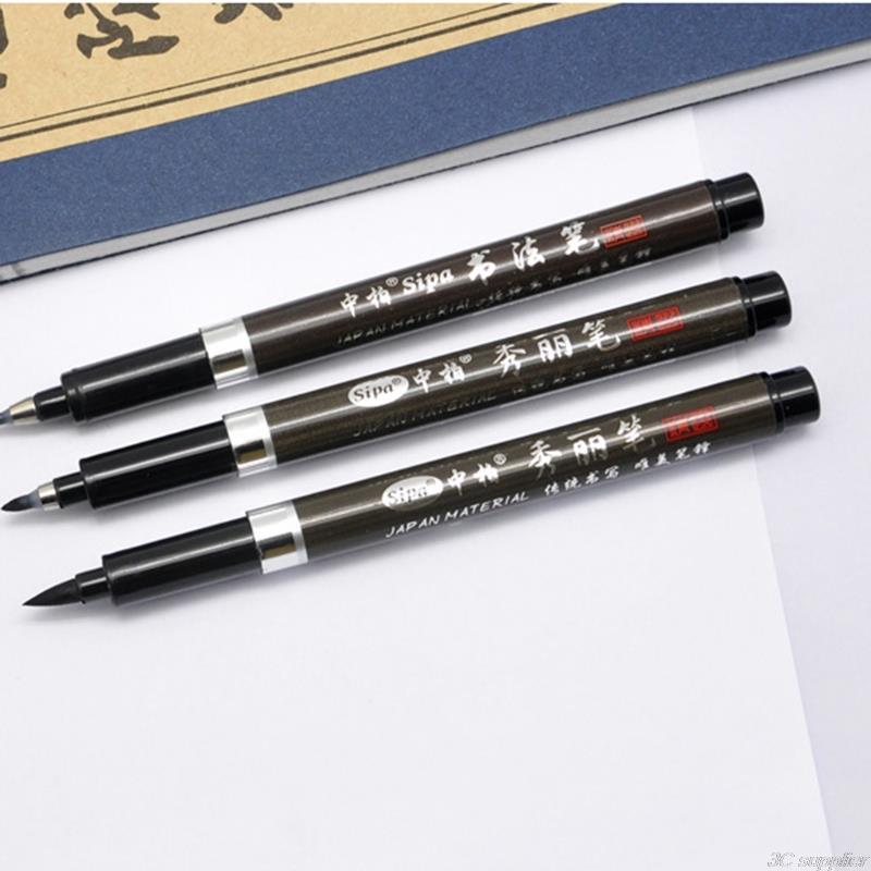 Calligraphy Pen Hand Lettering Pens Brush Pen Soft Tip for Calligraphy Practice Scripture Copying Conference Sign-in
