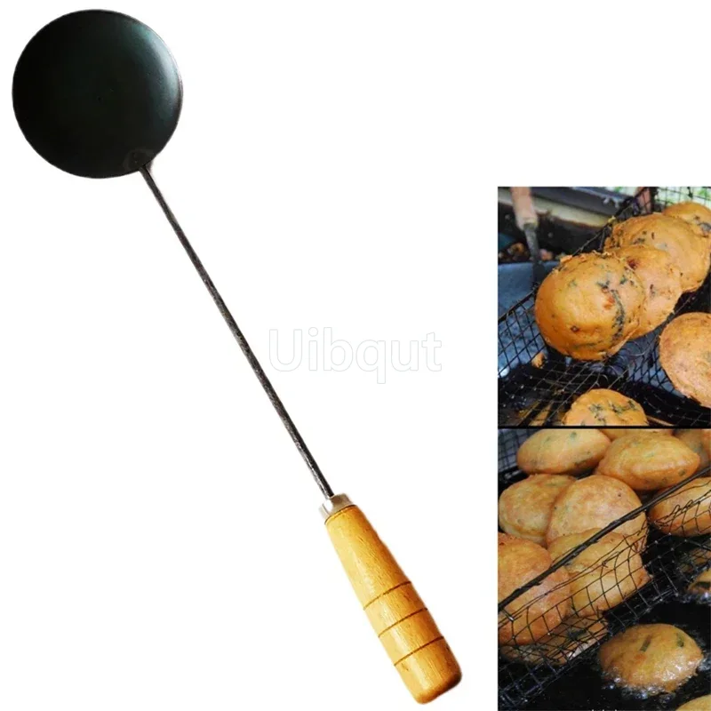 Cuillère à huile pour gâteau échalote, ShriAJcrisp, lanterne, antiarina, outils de collation frite, huître frit