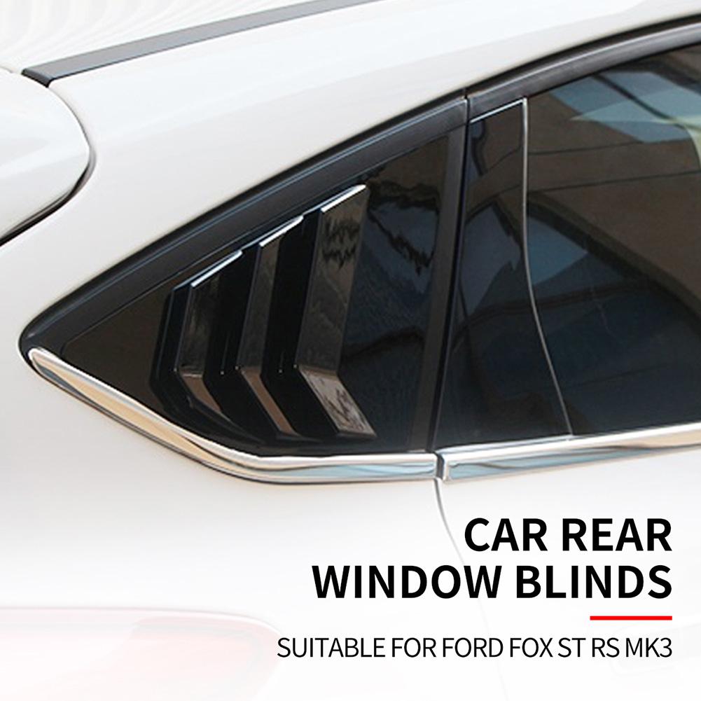 For Ford focus ST RS MK3 Car Rear Window Blinds Side Tuyere Louvers Vent Car Shutters