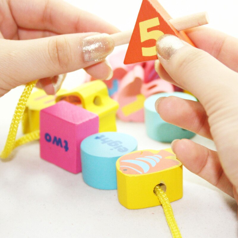 36 Stuks Preschool Educatief Houten Puzzel Doos Speelgoed Spelletjes Puzzels Voor Kinderen Kinderen Digitale Matching Plaat Juguetes W003