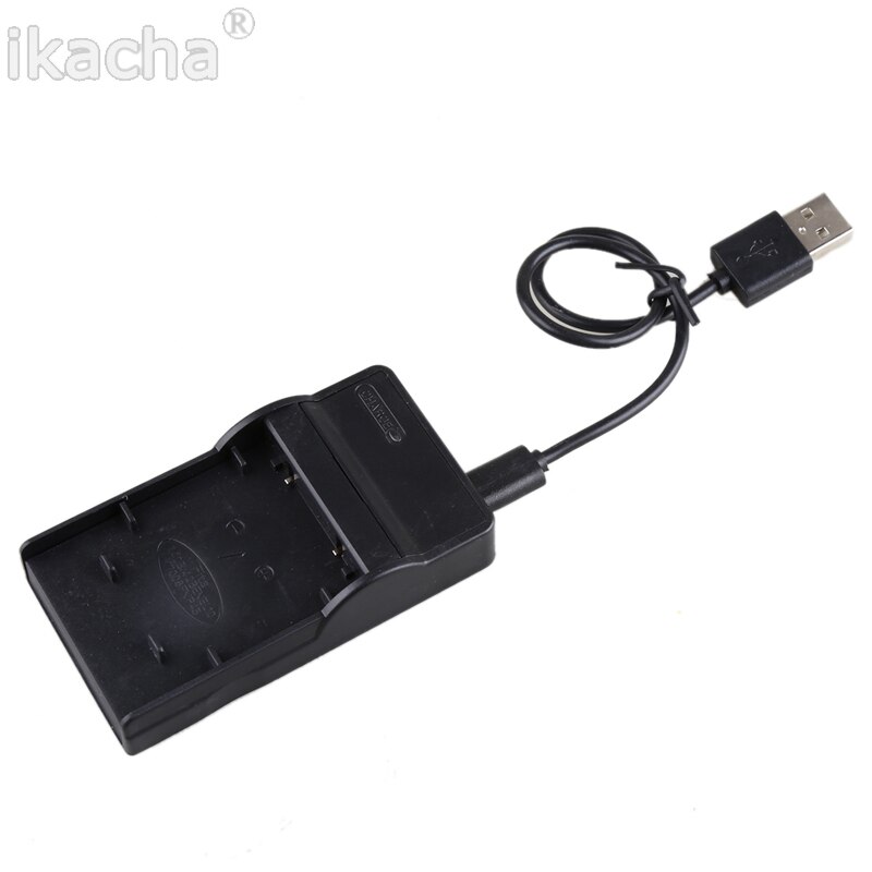 DMW-BCF10 BCF10E USB Battery Charger For Panasonic LUMIX DE-A60 A60 A60B CGA-S/106D S/106C F3 FH22 FS15 FH1 FH3 FP8