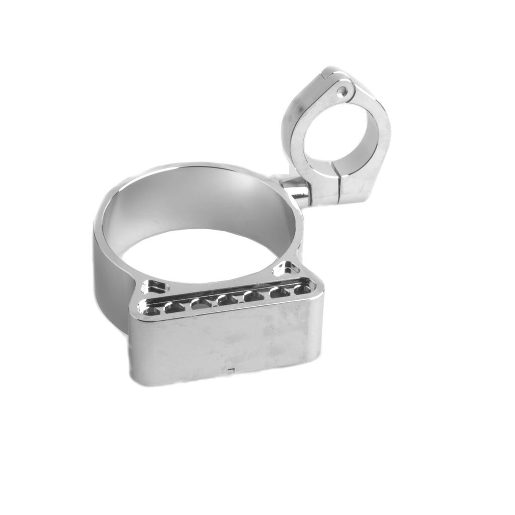 39Mm Cnc Speedo Relocation Beugel Voor Harley Xl 883 1200 Zilver