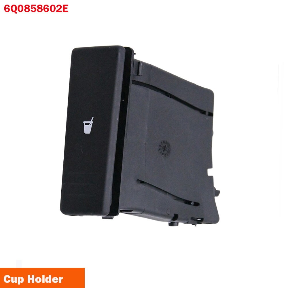 Zwart Bekerhouder Dashboard Bekerhouder Voor Vw Polo 9N 20002 - 6Q0858602E 6Q0 858 602