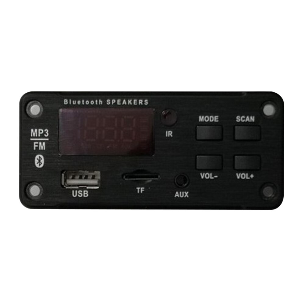 Altavoz Bluetooth para coche, accesorios para vehículo, módulo electrónico de Audio, portátil, BT 5,0, placa decodificadora de MP3, mando a distancia, Radio FM