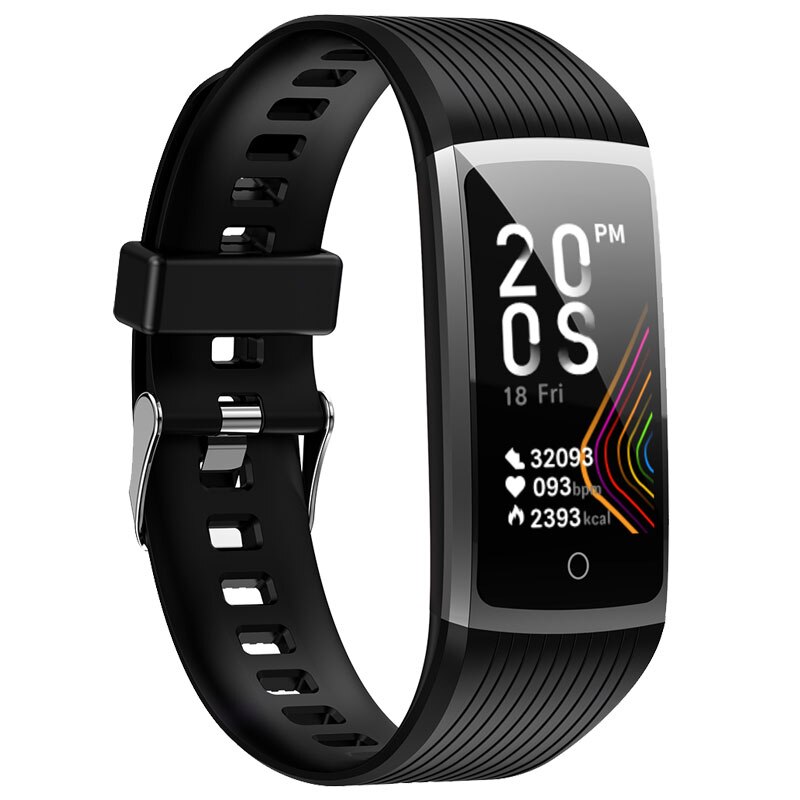 Super Smart Armband Uhr Männer Frauen Blut Druck Fitness Armband Schrittzähler Herz Rate Monitor Wasserdichte Smart Armband: R12 Black